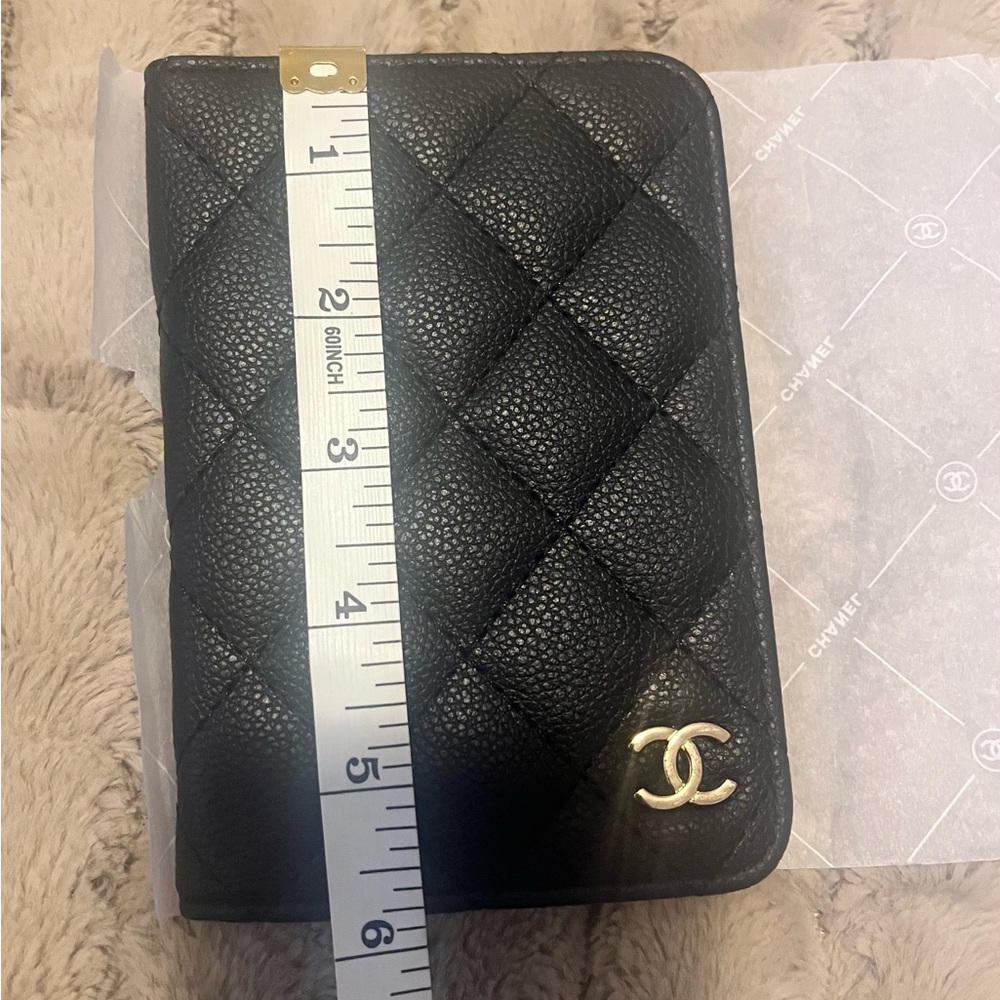 Luxe Quilted “fashion” Passport Holder with Gold Accent - Picture 8 of 9